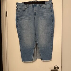 Torrid Light Blue Denim Skirt